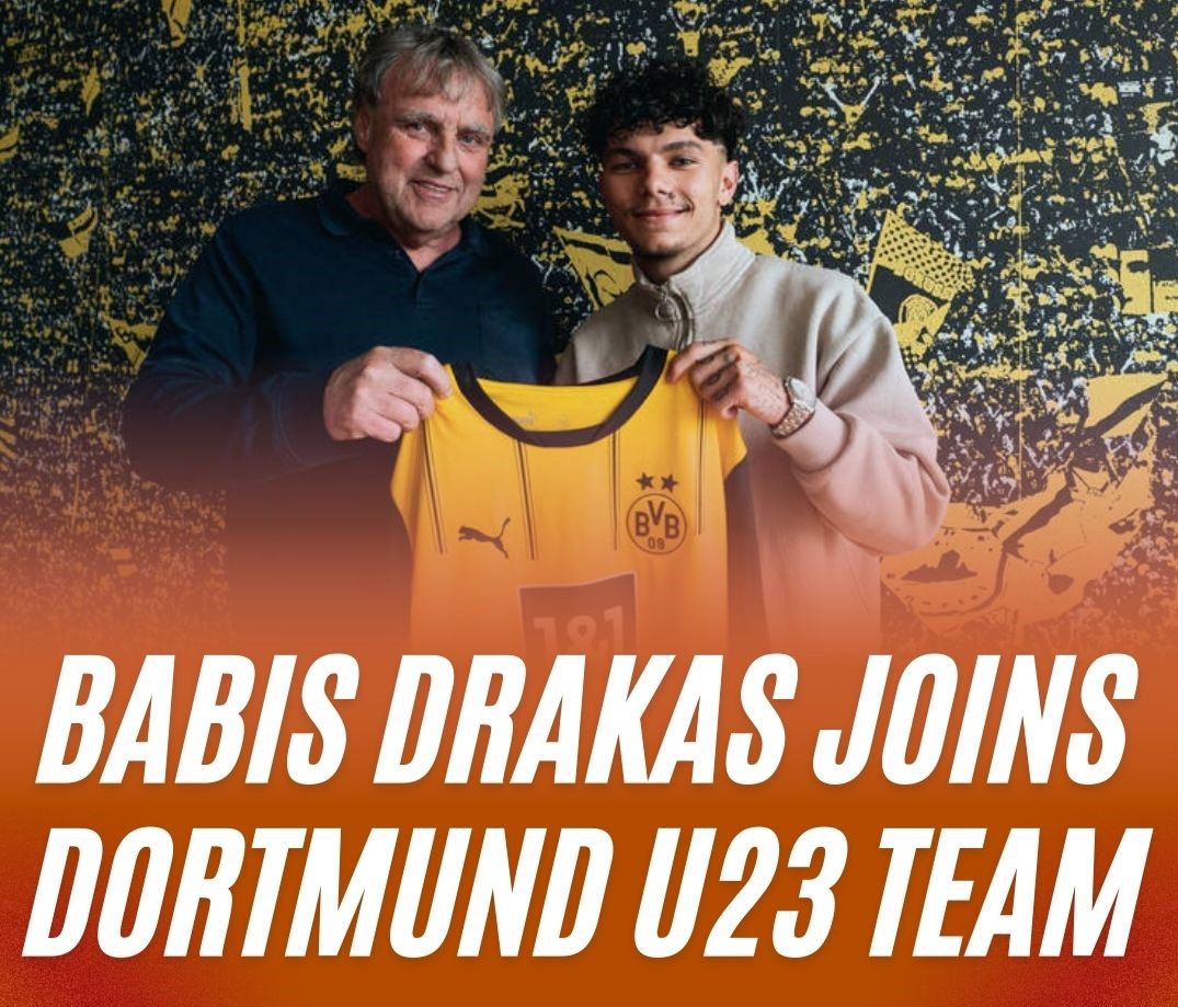 Babis Drakas joins Dortmund U23 team